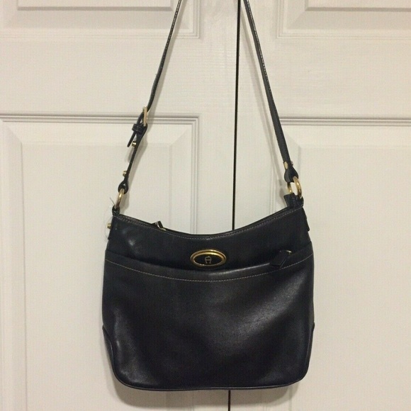 Etienne Aigner Black Shoulder Purse - Picture 1 of 8